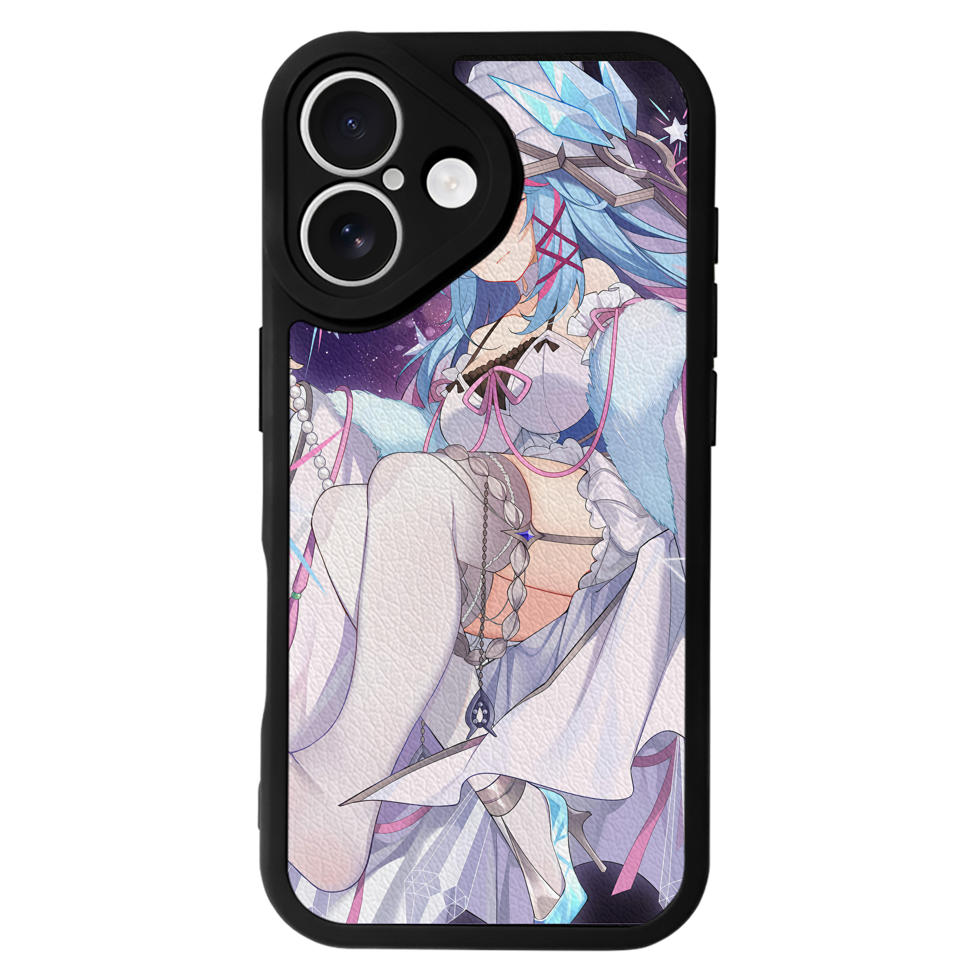 （画像用） 遊☆戯☆王 Yu-Gi-Oh! 【iPhone 16シリーズ対応】シリコンスマホケース（レザー調） 材質：シリコン
